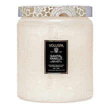 Load image into Gallery viewer, Santal Vanille Luxe Jar 44 oz
